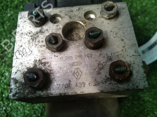 ABS pump RENAULT CLIO II (BB_, CB_) 1.2 (BB0A, BB0F, BB10, BB1K, BB28, BB2D, BB2H, CB0A,... | BP17160779M43 