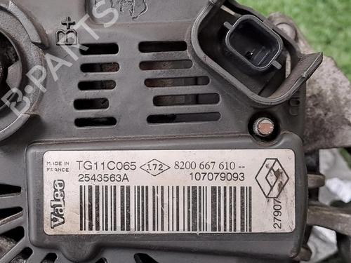Alternator RENAULT MEGANE II (BM0/1_, CM0/1_) 2.0 16V (BM0U, CM0U) | BP26945537M7 