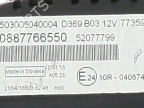 Instrument cluster FIAT PANDA (312_, 319_) 1.2 (312PXA1A) | BP31146444C47 