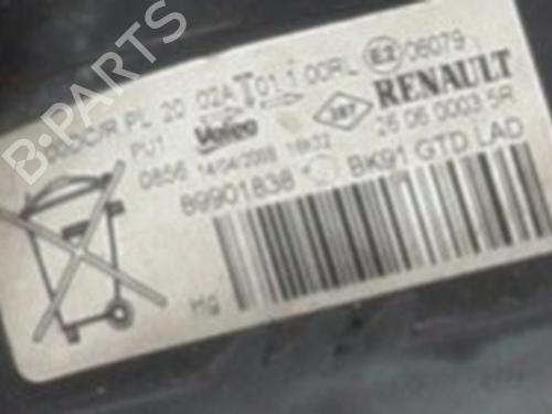 Left headlight RENAULT LAGUNA III Grandtour (KT0/1) 2.0 dCi (KT01, KT08, KT09, KT0K, KT12, KT1D, KT1W) | BP31663151C28