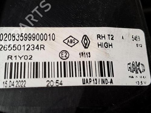 Right tailgate light RENAULT CAPTUR II (HF_) E-TECH 145 (HFMU) | BP29947385C80  - Image 6
