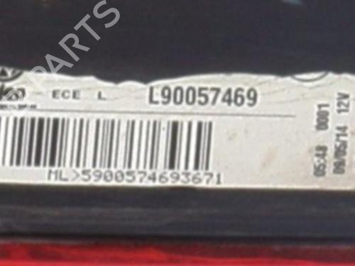 Left tailgate light VW GOLF SPORTSVAN VII (AM1, AN1) 2.0 TDI | BP31807277C79 