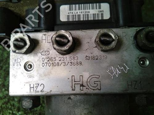 ABS Bremseaggregat OPEL MERIVA A MPV (X03) 1.7 CDTI (E75) | BP17550849M43 