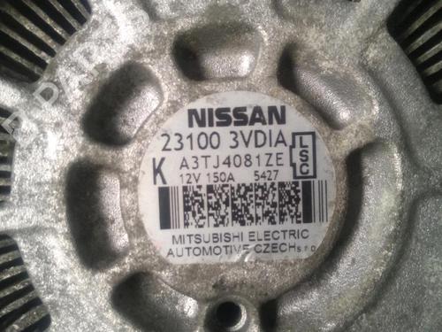 Alternator NISSAN NOTE (E12) 1.5 dCi | BP18898034M7 