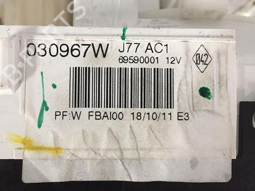 Climate control RENAULT MODUS / GRAND MODUS (F/JP0_) 1.2 (JP0C, JP0K, FP0C, FP0K, FP0P, JP0P, JP0T) | BP30069255I5 - Image 4