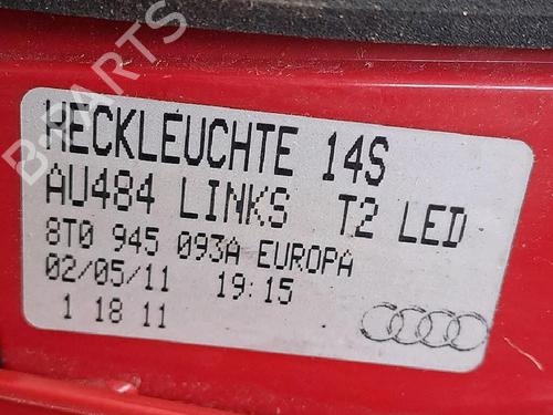 Used Left tailgate light Left tailgate light AUDI A5 Sportback (8TA) 2.0 TDI (136 hp) 30063313 30063313