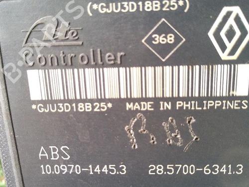 ABS pump RENAULT MEGANE III Hatchback (BZ0/1_, B3_) 1.2 TCe (BZ2B, BZ11) | BP29952877M43