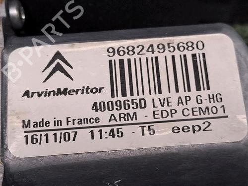 Rudehejsemotor forskærm venstre CITROËN C4 Picasso I MPV (UD_) 1.6 HDi (109 hp) 29947143