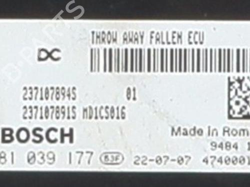 Engine control unit (ECU) DACIA DUSTER (HM_) 1.5 dCi 115 (HMAD) | BP37731206M57 - Image 6