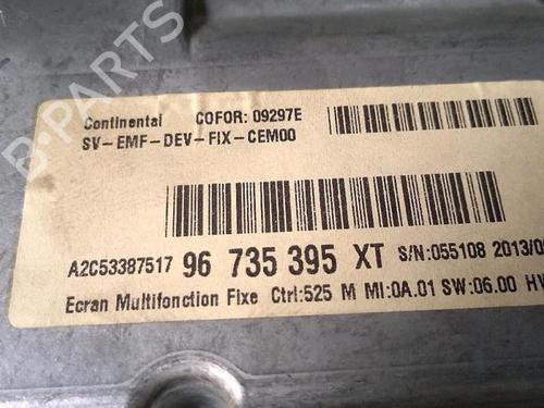 Display monitor PEUGEOT 207 SW (WK_) 1.6 HDi | BP30076418C48 