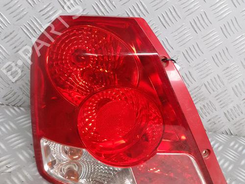 Used Left taillight CHEVROLET AVEO / KALOS Hatchback (T200) 1.2 LPG (72 hp) 21635617
