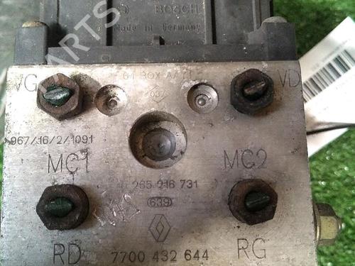 ABS pump RENAULT MEGANE I (BA0/1_) 1.4 16V (BA0D, BA1H, BA0W, BA10) | BP29947485M43