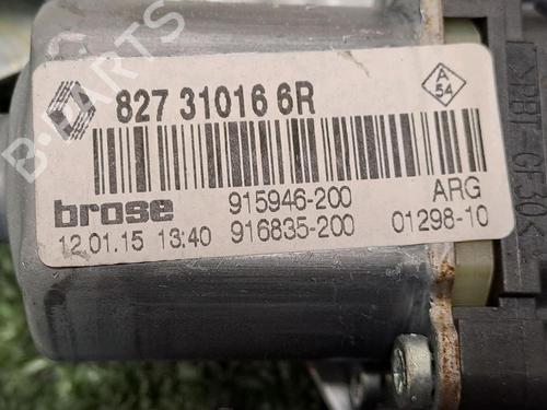 Rear left window mechanism RENAULT SCÉNIC III (JZ0/1_) 1.5 dCi | BP29948283C24 