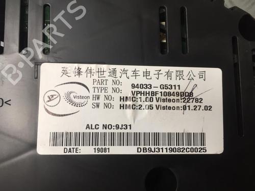 Instrument cluster KIA NIRO I (DE) 1.6 GDI Hybrid | BP30070508C47