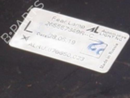 Left taillight RENAULT CAPTUR I (J5_, H5_) 1.3 TCe 150 (J5NK, J5JS) | BP33628697C34 - Image 5