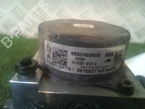 ABS pump CITROËN C3 II (SC_) 1.4 HDi 70 (SC8HZC, SC8HR0, SC8HP4) | BP17159043M43 