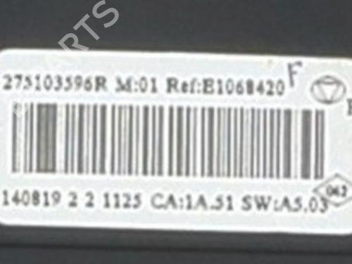 Used Climate control Climate control RENAULT MEGANE III Hatchback (BZ0/1_, B3_) 1.5 dCi (BZ0C) (90 hp) 33628640 33628640