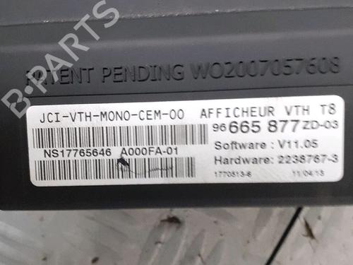 Used Display monitor PEUGEOT 5008 (0U_, 0E_) 2.0 HDi (163 hp) 30072934