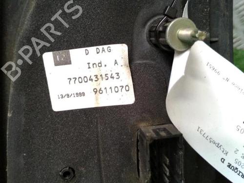 Right mirror RENAULT SCÉNIC I MPV (JA0/1_, FA0_) 1.6 (JA00, JA16, JA15, JA19, JA1V, JA2B, JA2C, JA0B,... | BP29950984C27