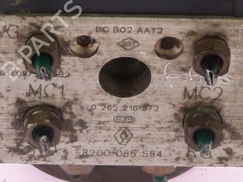 ABS pump RENAULT CLIO II (BB_, CB_) 1.2 (BB0A, BB0F, BB10, BB1K, BB28, BB2D, BB2H, CB0A,... | BP30205370M43 