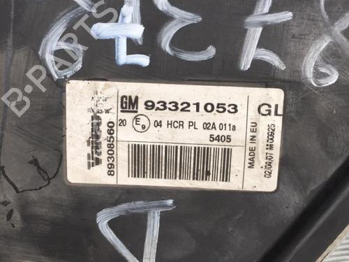 Right headlight OPEL MERIVA A MPV (X03) 1.7 CDTI (E75) | BP30070268C29 