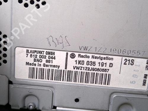 Bilradio VW TOURAN (1T1, 1T2) 1.9 TDI | BP30071391E6