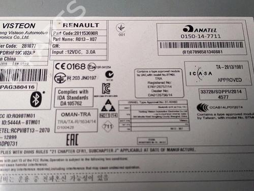 Radio RENAULT TWINGO III (BCM_, BCA_) 1.0 SCe 70 | BP30071884E6  - Image 5