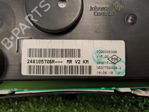 Instrument cluster DACIA SANDERO II 1.0 SCe 75 (B8JC, B8JD, B8NC) | BP24707253C47 