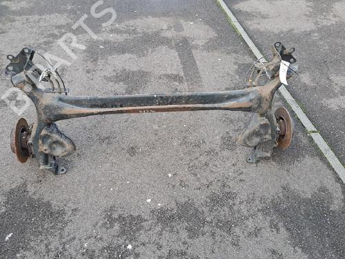 Used Rear axle RENAULT SCÉNIC III (JZ0/1_) 1.5 dCi (106 hp) 21600886