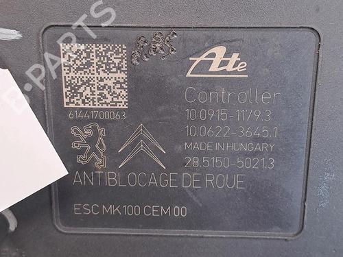 Used ABS pump PEUGEOT 208 I (CA_, CC_) 1.4 HDi (68 hp) 30067891