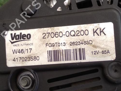 Alternator TOYOTA YARIS (_P13_) 1.0 (KSP130_, KSP130) | BP29949009M7 