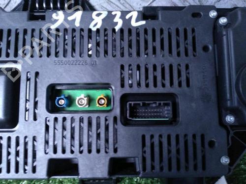 Instrument cluster RENAULT SCÉNIC III (JZ0/1_) 1.9 dCi (JZ0J, JZ1J, JZ1K, JZ1S) | BP29951017C47