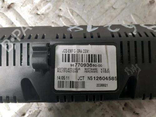 Display monitor CITROËN DS3 (SA_) 1.6 HDi 90 | BP30070553C48 