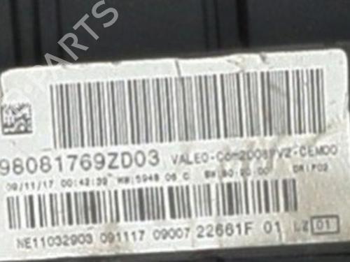 Used Steering column stalk Steering column stalk PEUGEOT 2008 I (CU_) 1.2 THP 110 / PureTech 110 (110 hp) 35752945 35752945