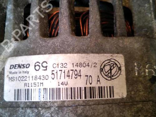 Alternator FIAT PUNTO (188_) 1.2 60 (188.030, .050, .130, .150, .230, .250) | BP30073158M7