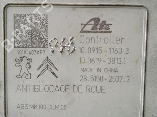 ABS pump CITROËN C3 II (SC_) 1.4 HDi 70 (SC8HZC, SC8HR0, SC8HP4) | BP29951683M43  - Image 5