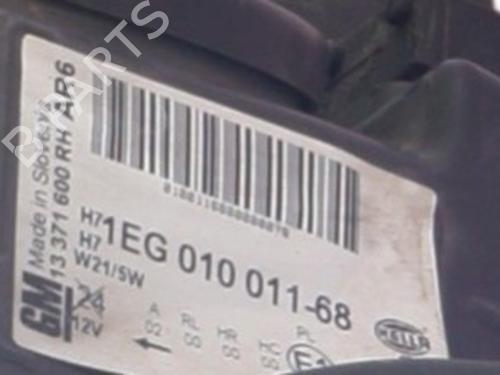 Right headlight OPEL ASTRA J (P10) 1.4 Turbo (68) | BP31150273C29 