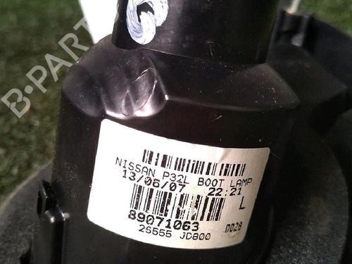 Used Left tailgate light NISSAN QASHQAI I (J10, NJ10) 2.0 dCi (150 hp) 29951623