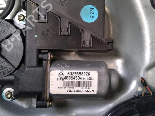 Used Front left window mechanism VW POLO IV (9N_, 9A_) 1.4 TDI (75 hp) 30072747