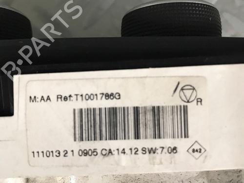 AC-Styringsenhed/Manøvreenhed RENAULT MEGANE III Grandtour (KZ0/1) 1.5 dCi (KZ0C, KZ1A) (90 hp) 30077476