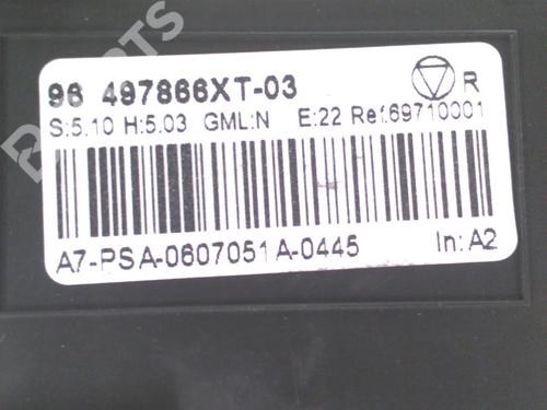 Climate control PEUGEOT 207 (WA_, WC_) 1.6 16V | BP11400513I5 