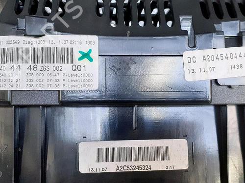 Instrument cluster MERCEDES-BENZ C-CLASS (W204) C 220 CDI (204.008) | BP30070144C47 