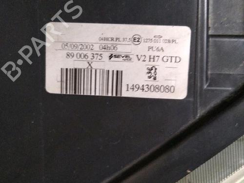 Left headlight PEUGEOT 807 (EB_) 2.2 HDi | BP30071469C28  - Image 9