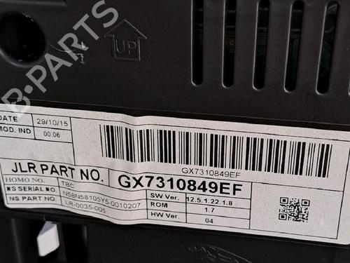 Instrument cluster JAGUAR XE (X760) 2.0 D | BP23506105C47 