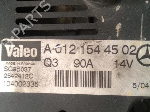 Alternator MERCEDES-BENZ A-CLASS (W168) A 160 (168.033, 168.133) | BP30076546M7