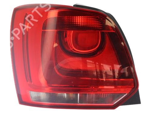 Used Left taillight VW POLO V (6R1, 6C1) 1.6 TDI (90 hp) 31318796