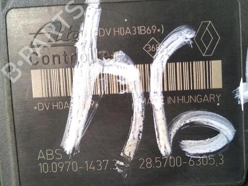 ABS Bremseaggregat RENAULT MEGANE III Hatchback (BZ0/1_, B3_) 1.5 dCi (BZ09, BZ0D, BZ1W, BZ29, BZ14) | BP30076673M43 