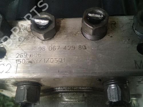 ABS Bremseaggregat PEUGEOT 308 II (LB_, LP_, LW_, LH_, L3_) 2.0 GT BlueHDi 180 (181 hp) 29952594