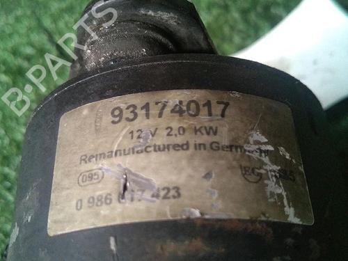 Starter OPEL ZAFIRA A MPV (T98) 2.2 DTI 16V (F75) | BP30064658M8 