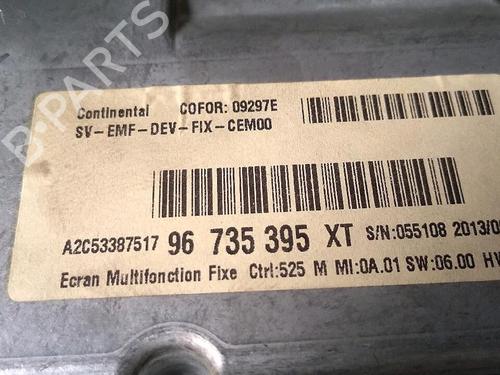 Display monitor PEUGEOT 207 SW (WK_) 1.6 HDi | BP30076418C48 